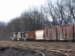 The VSO1 working in the southern end of the yard