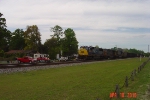 CSX 4558, 593, and 696 lead N122 Southbound