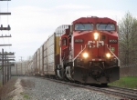 CP 8559 & 6055 make track speed east with just 18 cars on X500-16