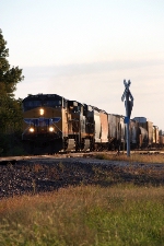 UP 9599, northbound UP train MASCH-05