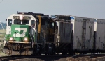 BNSF 1519 leads the Connell Turn back to Pasco