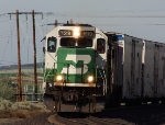 BNSF 1519 leads the Connell Turn back to Pasco