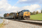 CSX 5419 coal train south end Hannum siding