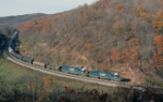 CSX action from Glencoe Overlook