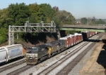 NS 9085 leads train 198