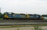 CSX 6394 & 6357 sit in the yard