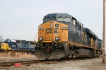 CSX 5293 sits in the yard