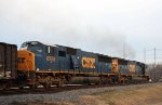 CSX 8735 & 8737 head north