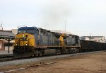 CSX 98 & 81 lead a coal train southbound