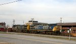 CSX 63 & 544 lead train F774-09 northbound