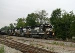 NS 7112 leads a GP50, GP60, and GP38AC on train 350