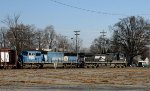 NS 9848 & 6759 lead train P30 towards Pomona