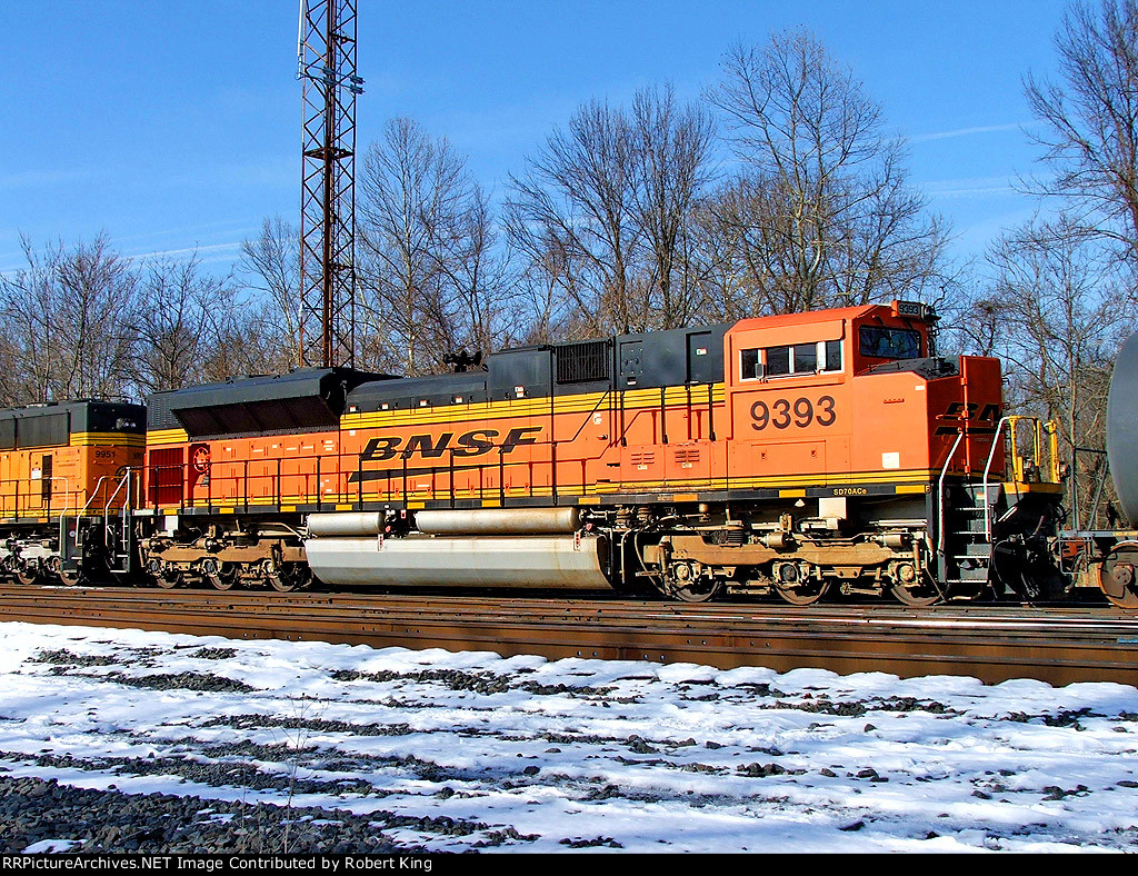 BNSF 9393 SD70ACe