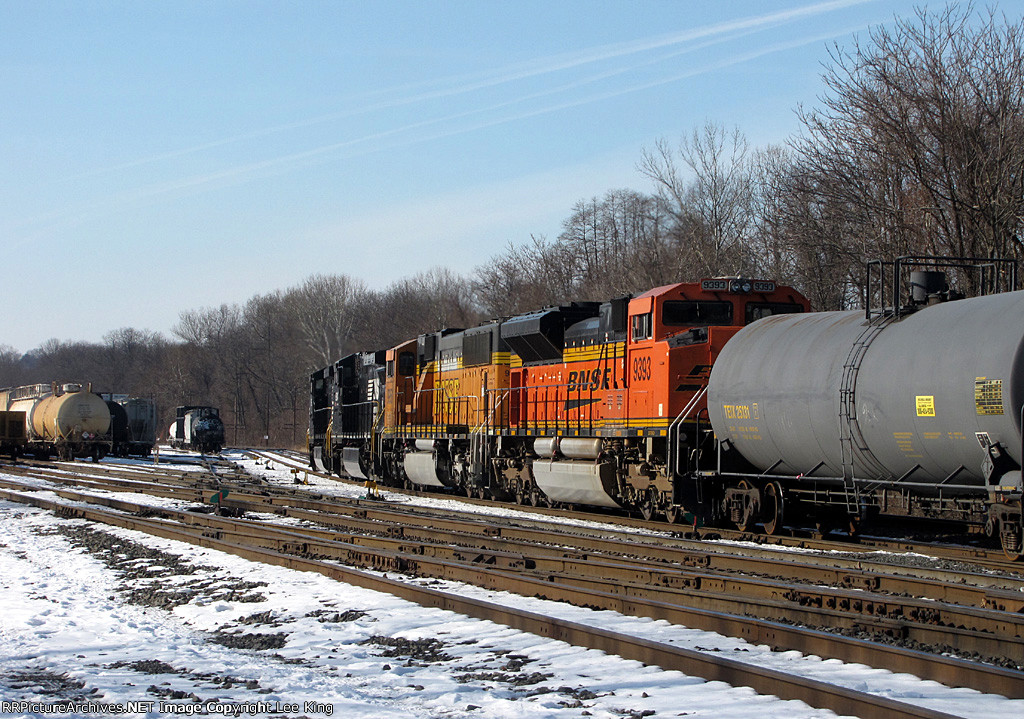 BNSF 9393 NS 39G