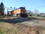 BNSF 4646 and FXE 4641