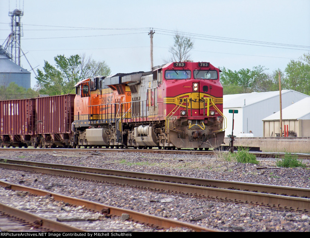 BNSF Ballast Train  