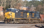 CSX 931 & 593 lead train T334 eastbound