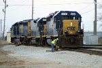 J765 enters Memphis Jct. Yard to tie down