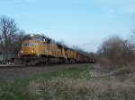 UP 4296 westbound UP empty coal train