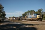 Southbound CSX freight.