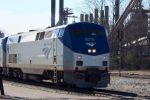 Engine 48 leading northbound Amtrak at 32nd st