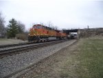 BNSF 4084 and 7506