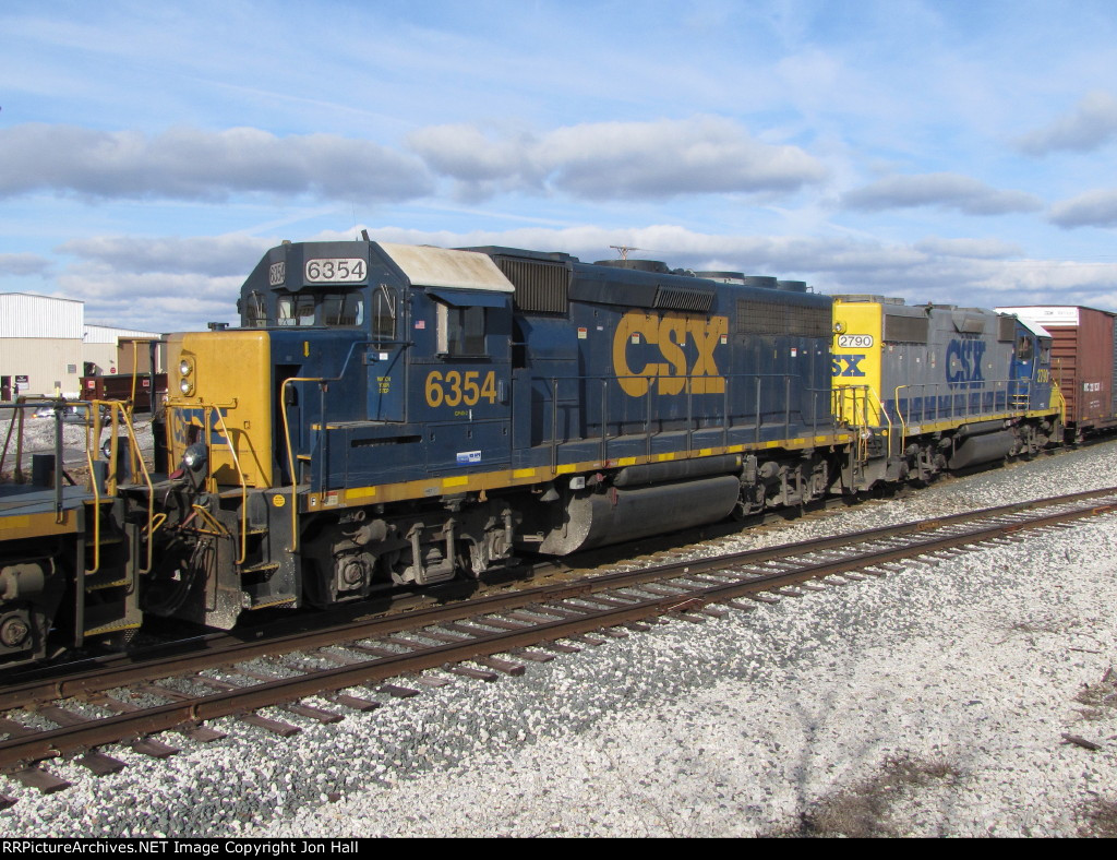 CSX 6354 & 2790