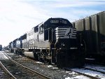 NS 6679 sits in Delmar Yard