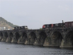 CN/NS meet on Rockville Bridge