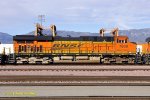 BNSF 7860 (ES44DC) at San Bernardino, CA.  1/5/2011