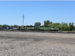 SD40 - 2s on a MOW train