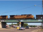 UP 6502 #2 power in a WB coal train at 9:41am