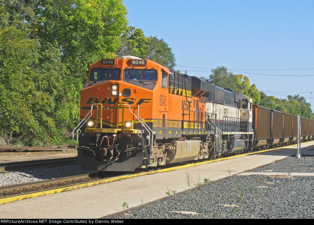  BNSF-6046,  CP's  Tomah  Sub.