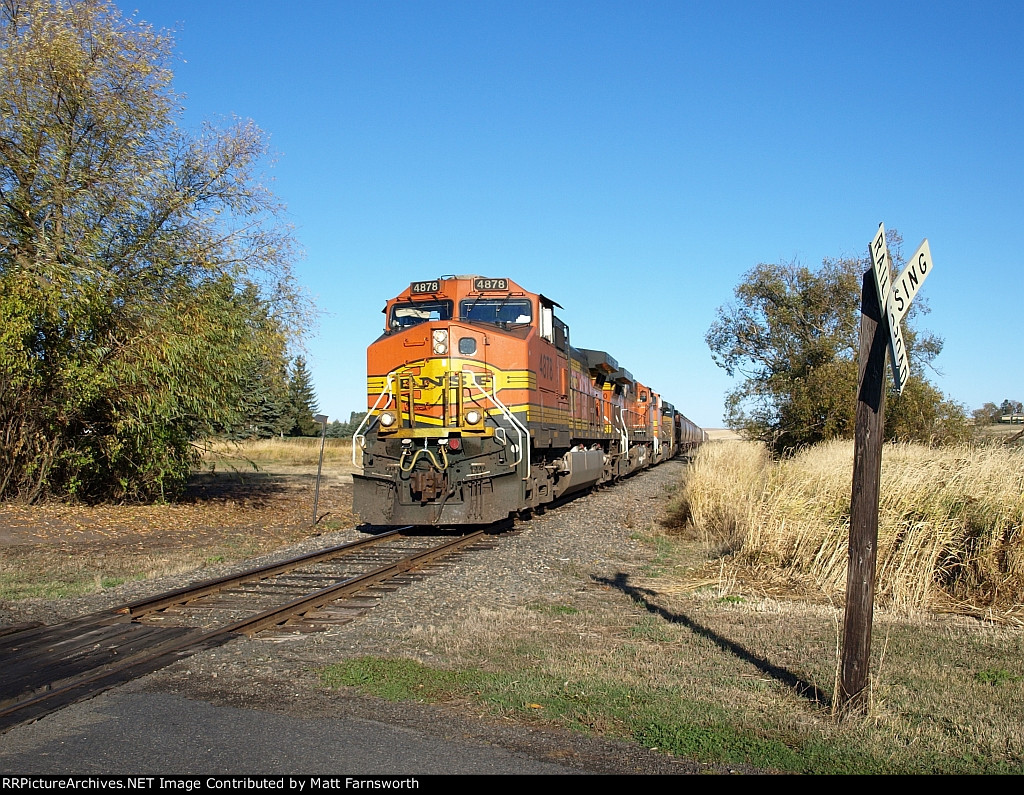 BNSF 110 grainer