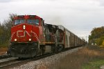 CN 2597 leads 393 west. 