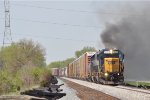 ExCon CSXT 8716 On CSX Q 272 Northbound Just A Getting It ( Hammer Down )