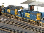 CSXT EMD GP40-2's 6094 & 6242