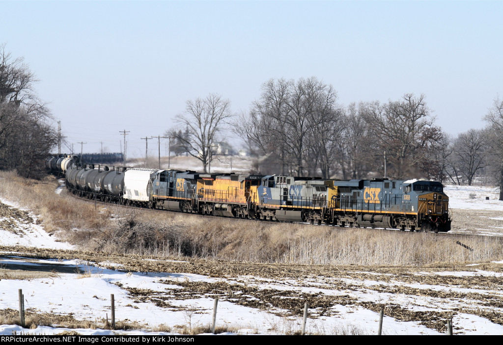 Eastbound CSX Loaded Ethanol