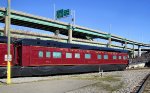 NS #3 "Claytor Lake" parked downtown