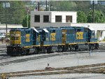 CSX 6914(SD40-2) 2344(ROAD SLUG) 2677(GP38-2)