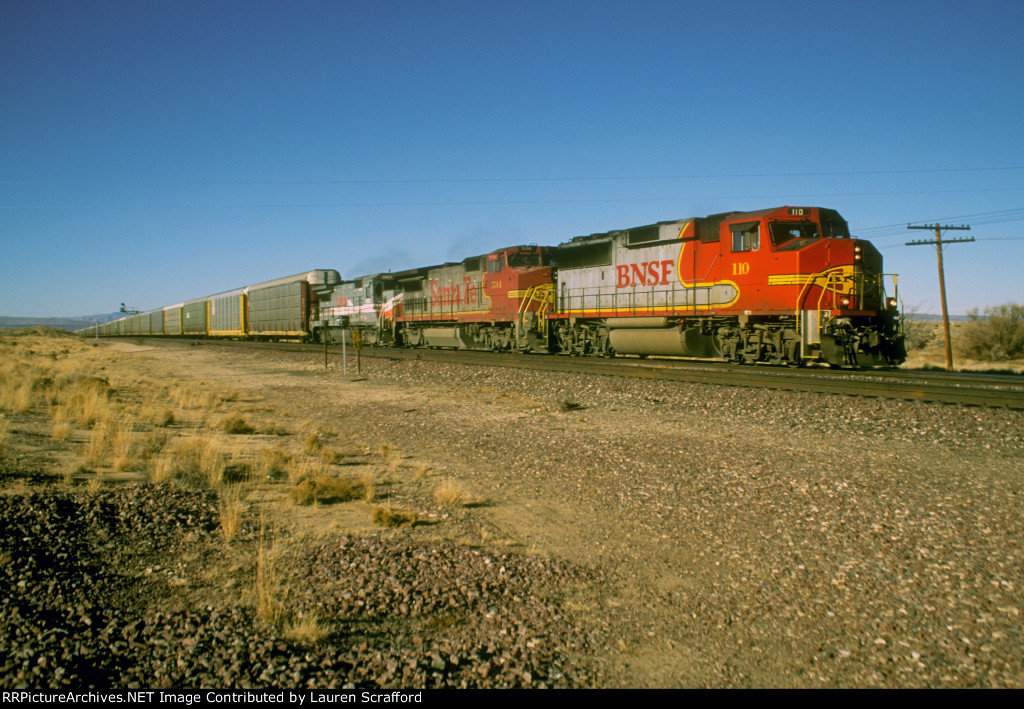 BNSF 110 E/B