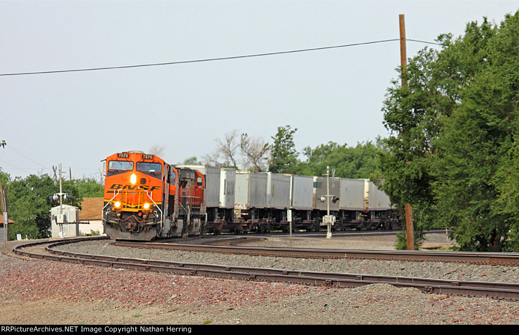 BNSF 7575 East, ZLACWSP809L