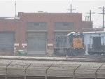 CSX 1311 sits outside the Barr Yard engine house