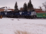 MRL 4310 SD70ACe outside Livingston Depot