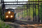 CSX ES44AH 876 leads Q191-19