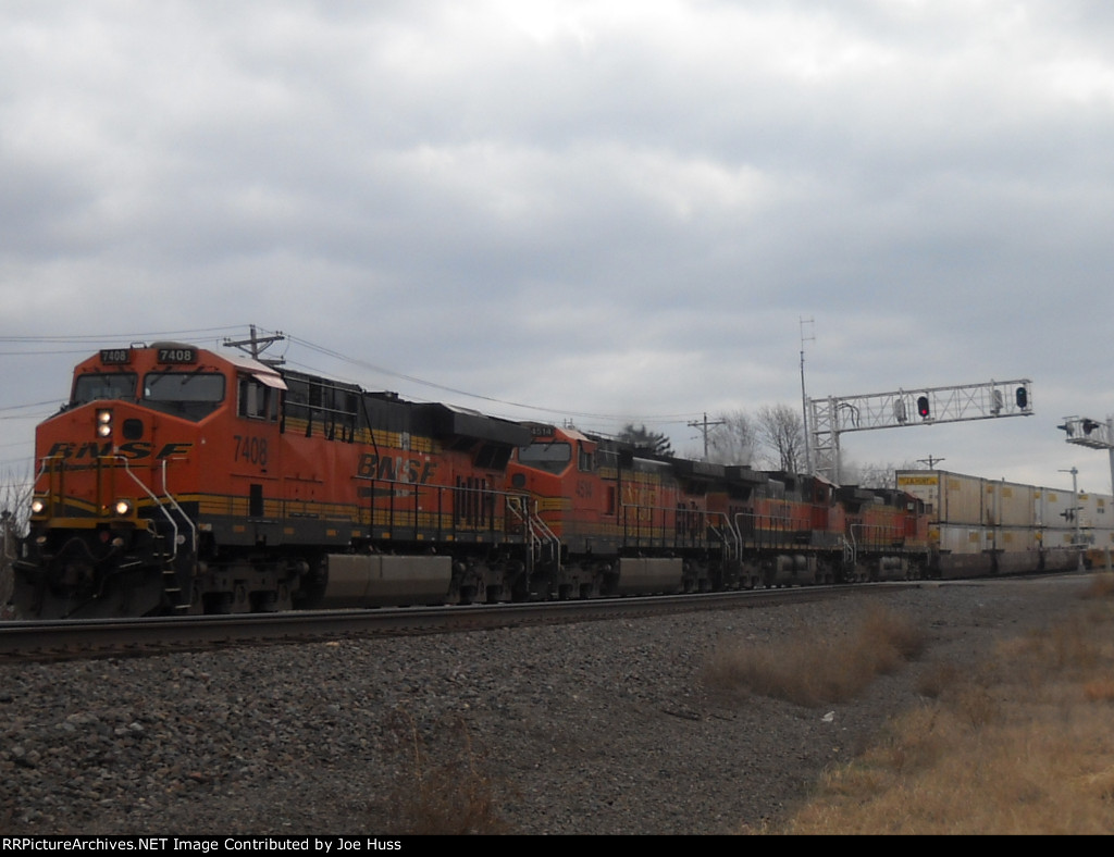 BNSF 7408 West