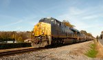 CSX Q468-09 in Indian Trail with a Boxcar Gevo on the point