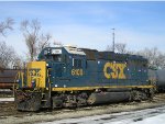 CSXT 6100 On CSX Y 101- 8 At New River Yd