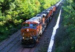 BNSF 7136 CSX K040 Crude Oil Loads