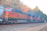 BNSF Locomotives at Salmon, TX